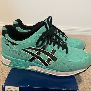 Asics Gel Lyte Speed Turquoise and Black Shoes